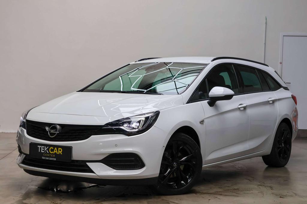 Opel Astra Sports Tourer 1.5D Automaat 12M Garantie, Bluetooth, 122 pk, Gebruikt, Wit