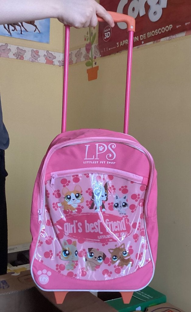Koffer of schooltas Littlest Pet Shop, Ophalen of Verzenden, Roze