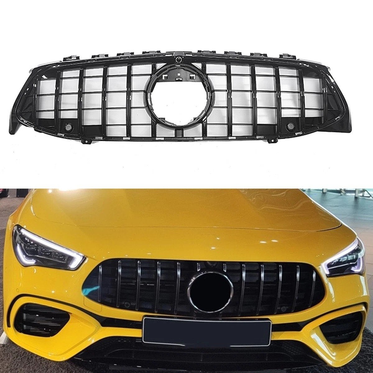 Mercedes-Benz w118 cla gtr grill zwart 109€, Ophalen of Verzenden, Mercedes-Benz