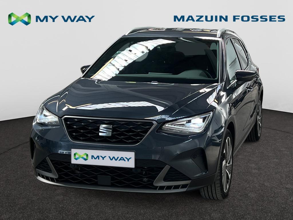 Seat Arona Arona 1.0 TSI FR Edition, Auto's, Arona, Handgeschakeld, SUV of Terreinwagen, Zilver of Grijs