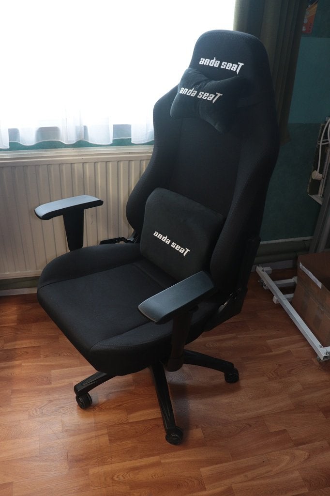 bureaustoel / gaming stoel Anda seaT, Ophalen, Gebruikt, Zwart, Gaming bureaustoel