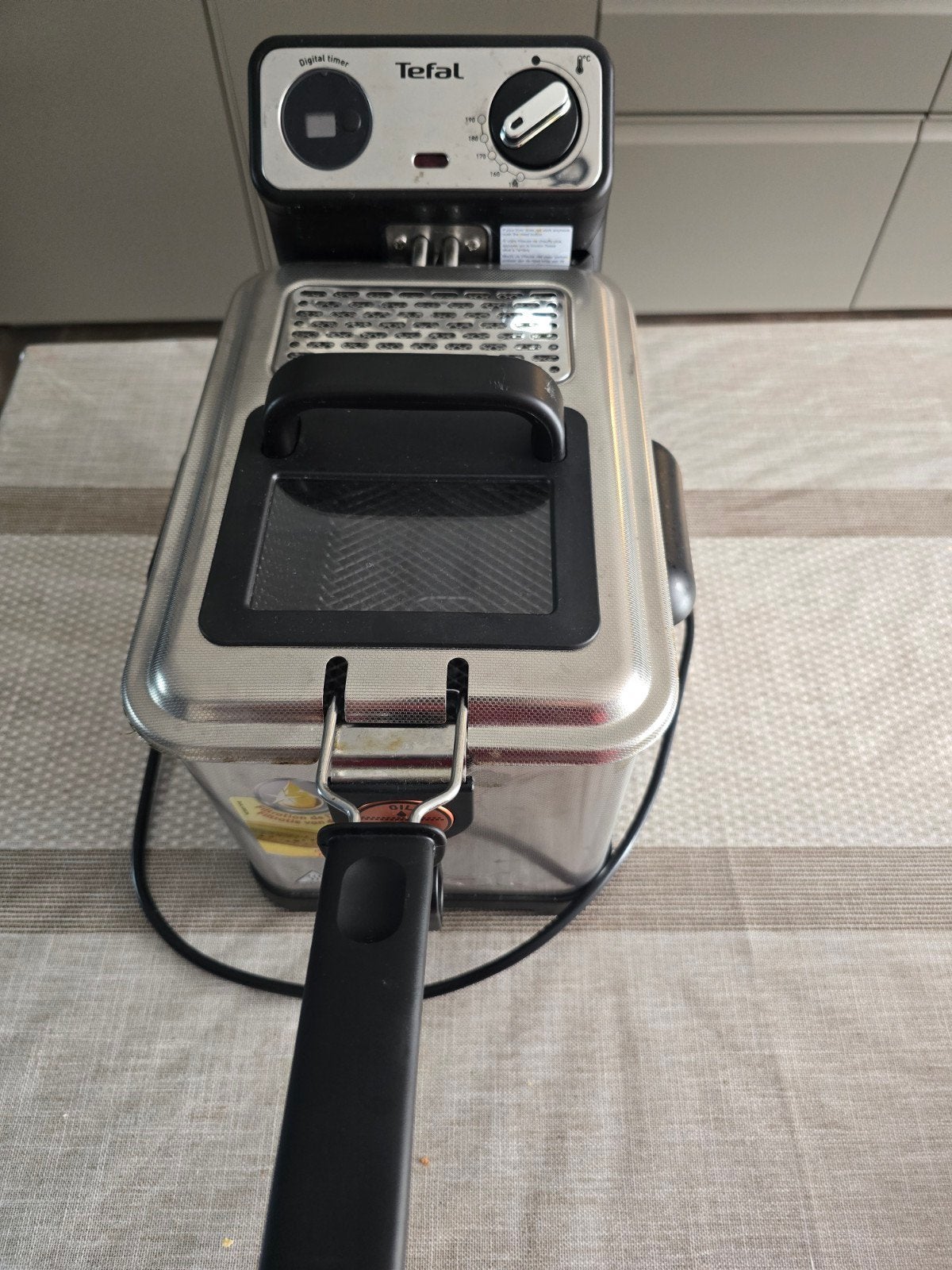 TEFAL Friteuse, Ophalen