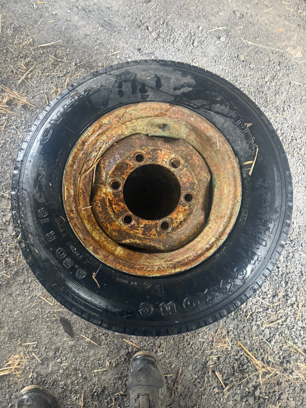 Pneu firestone 6.50 16, Enlèvement, Comme neuf