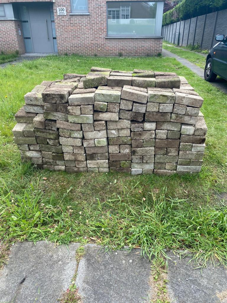 Gratis klinkers, Enlèvement, Utilisé, Briques