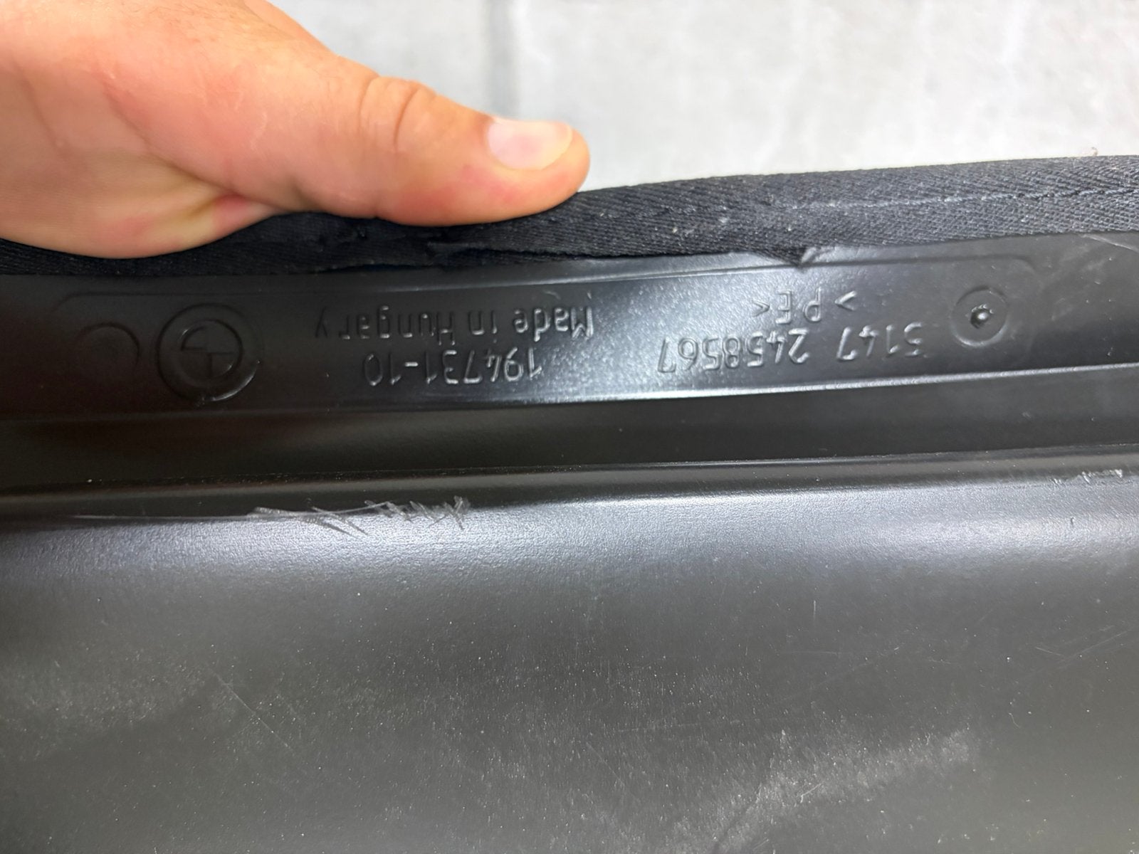 BMW X5 G05 rubberen vloermat, Auto-onderdelen, Ophalen, BMW