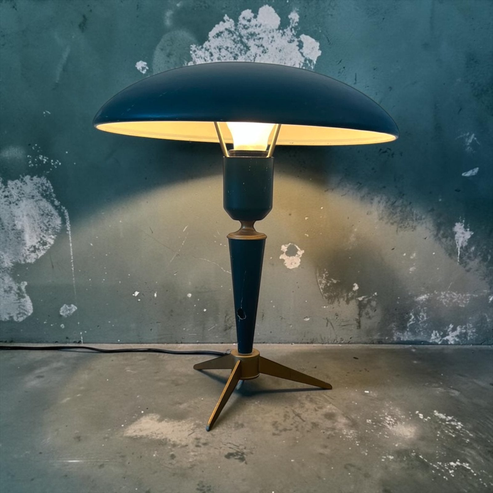 Lampe de table/ de bureau vintage BIJOU Louis Kalff Philips, Enlèvement