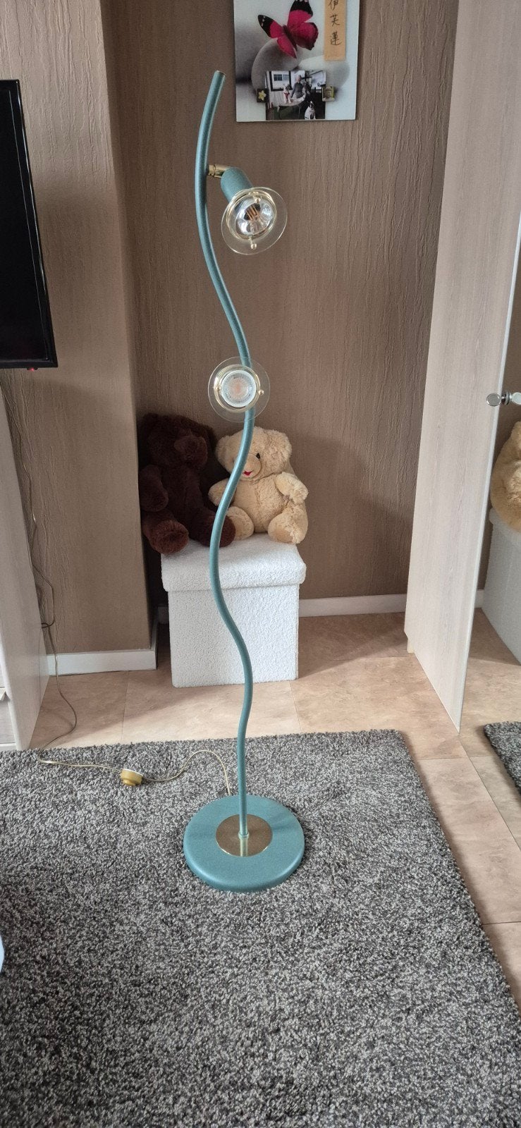 staanlamp, Enlèvement
