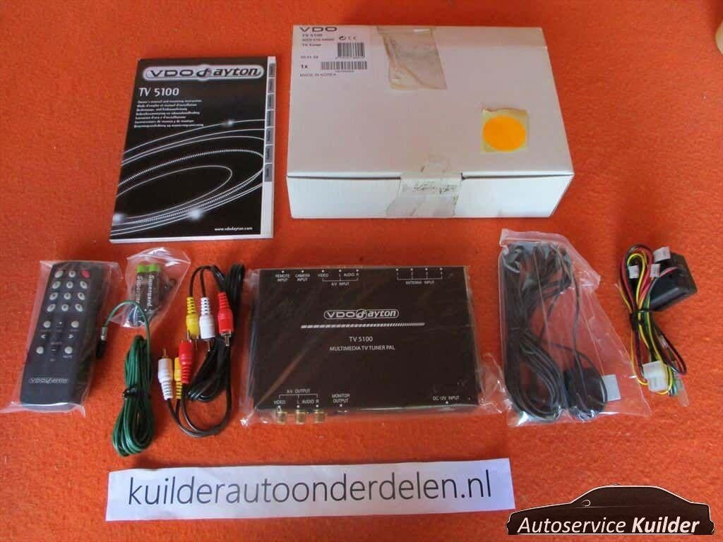 VDO TV5100 TV Tuner in auto Nieuw in de doos, -, -, Nieuw, Ophalen of Verzenden