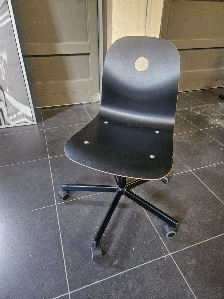 Bureaustoel, Ophalen, Gebruikt, Bruin, Bureaustoel