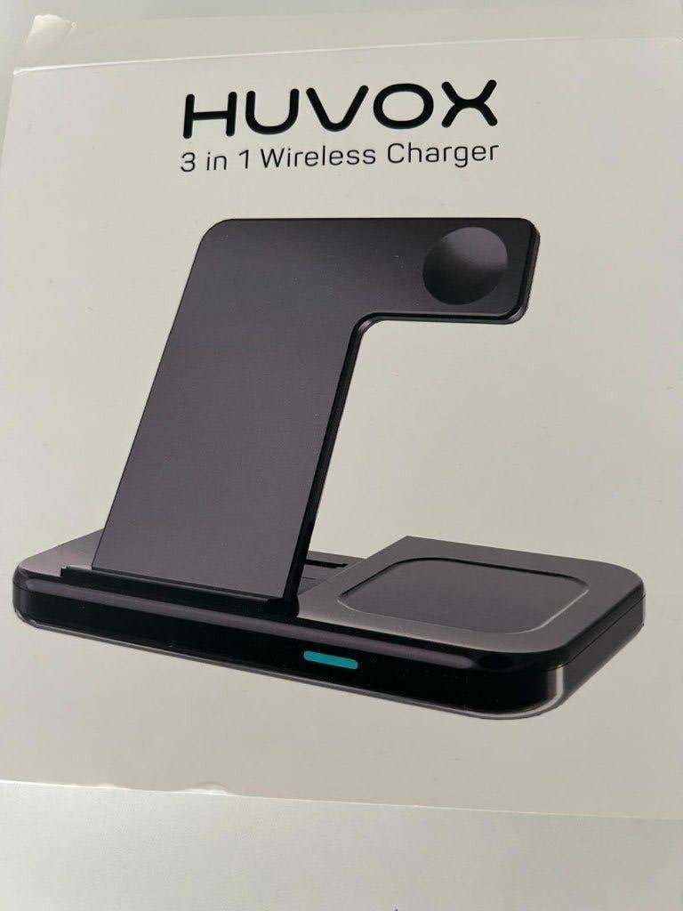 3 in 1 draadloze oplader, Télécoms, Enlèvement, Comme neuf, Autres marques, Chargeur sans fil