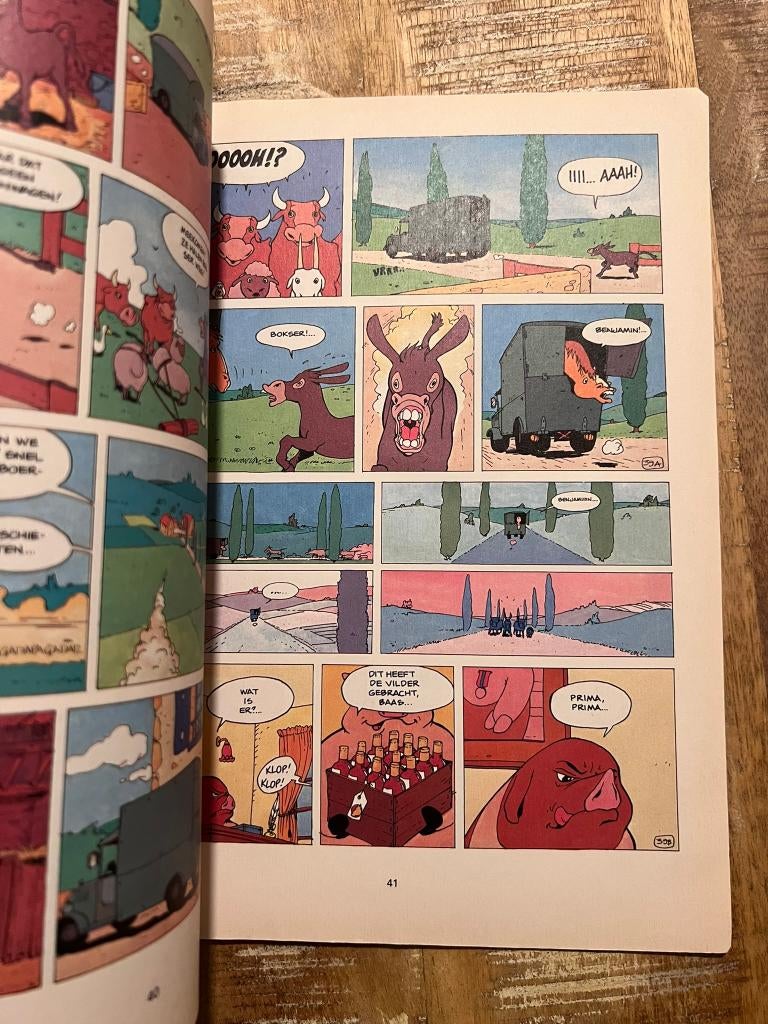 Boerderij der dieren : Jean Giraud - Marc Bati, Enlèvement ou Envoi, Une BD, Jean Giraud - Marc Bati, Utilisé