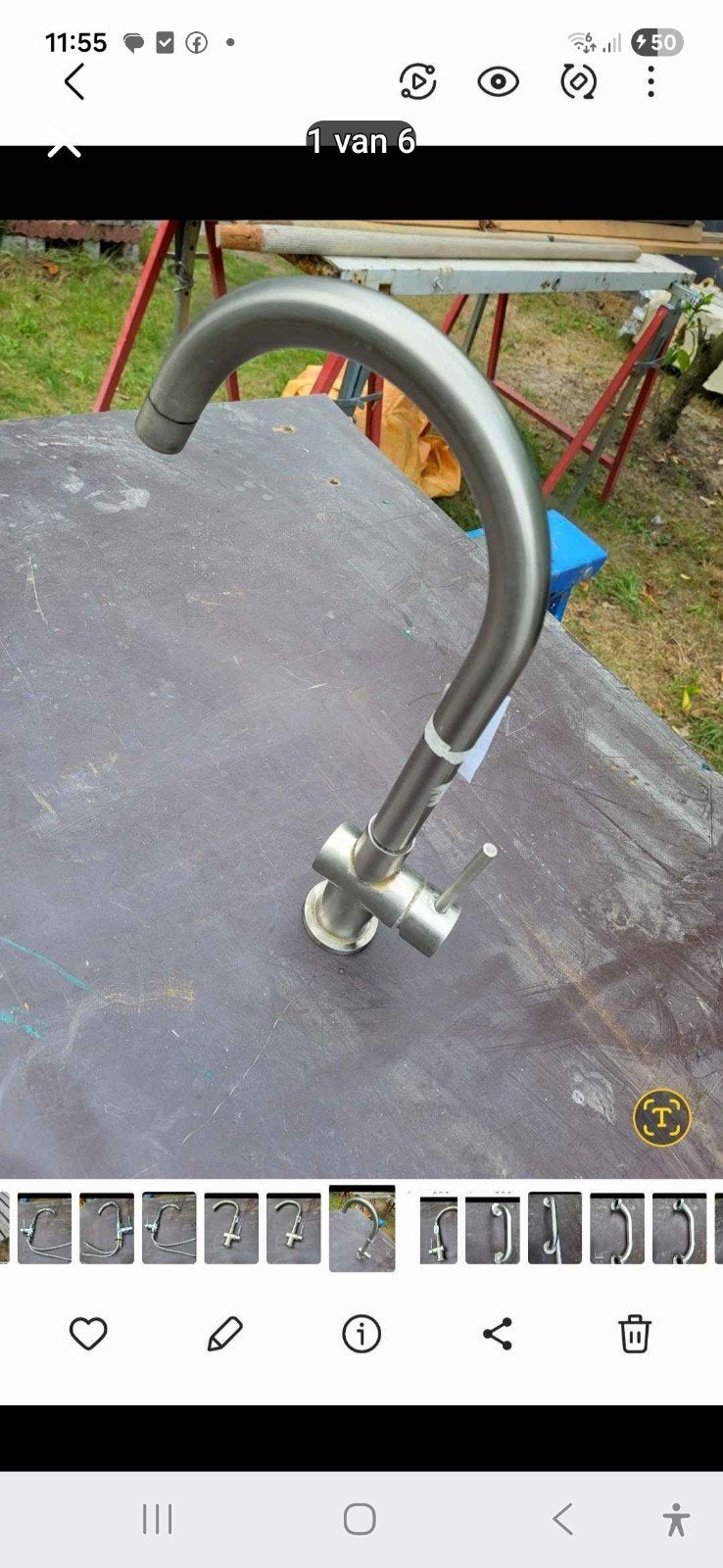 keuken kran, Ophalen of Verzenden