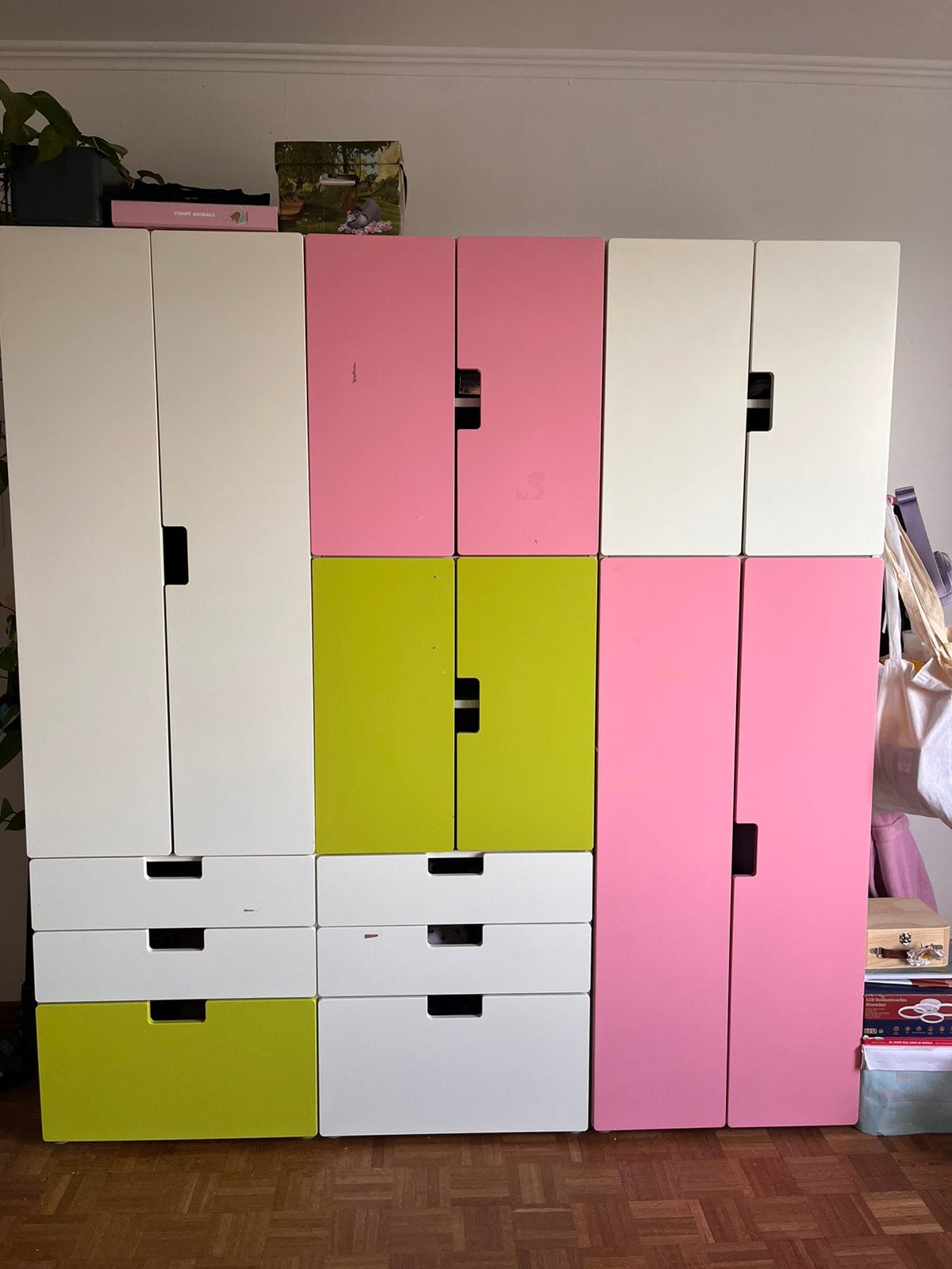 Stuva kast 180 x 193, Ophalen, Gebruikt, Kast, 50 tot 70 cm