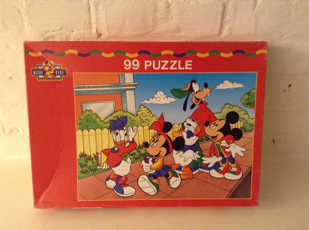 Puzzle Mickey Mouse 99 pièces, Enlèvement ou Envoi, Utilisé
