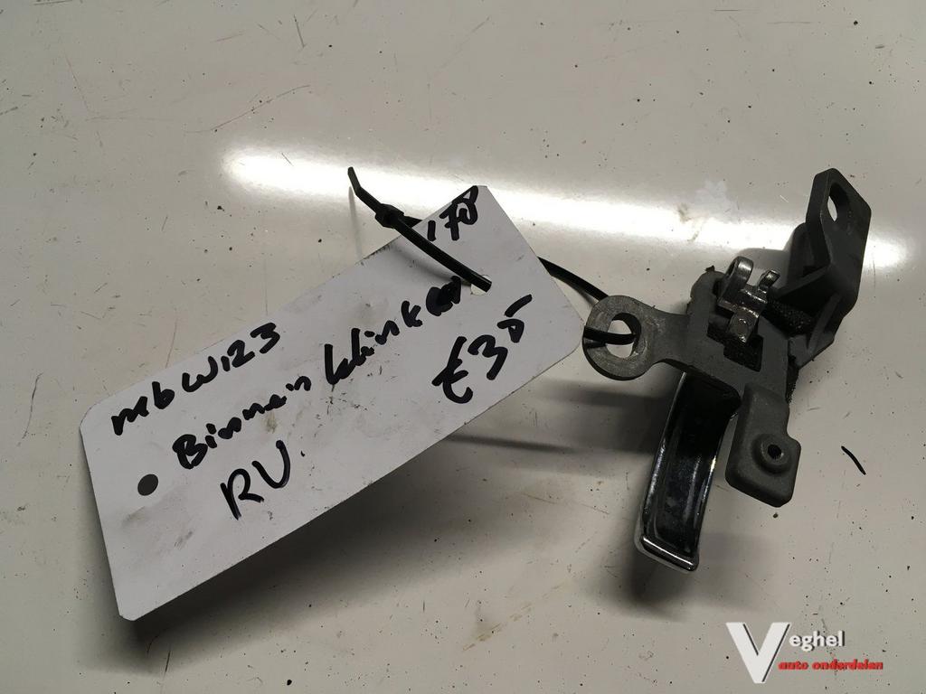 Mercedes W123 1978 Greep binnen Rechtsvoor, Auto-onderdelen, Gebruikt, -, Deur, -