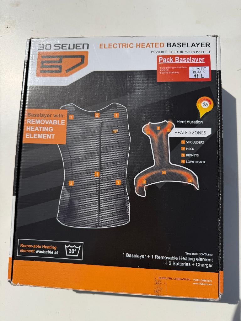 Verwarmings base layer 30 Seven - maat L, Motoren, Kleding | Motorkleding, Ophalen of Verzenden, Heren, Jas | textiel