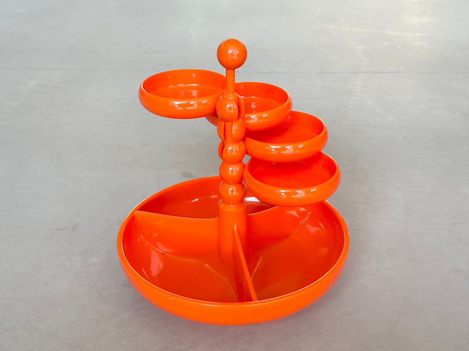 Vintage “Emsa”  orange snacktoren, Ophalen