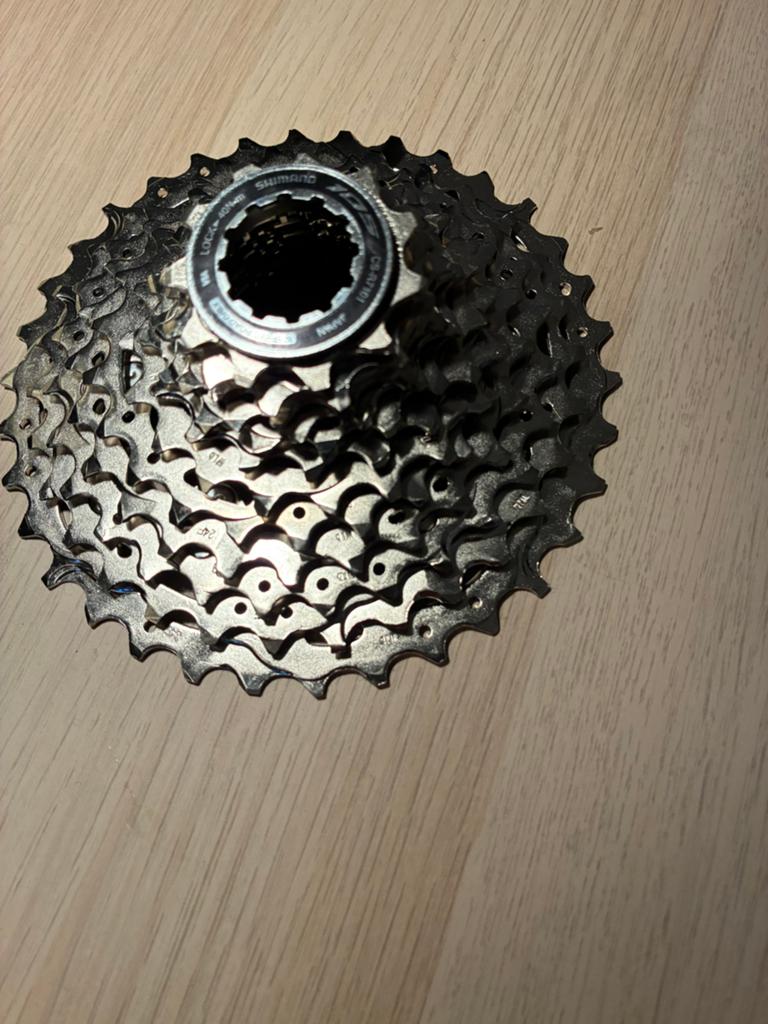 Shimano 105 cassette met 12 versnellingen — CS-R7101, Fietsen en Brommers, Fietsonderdelen, Overige typen, Nieuw, Ophalen of Verzenden