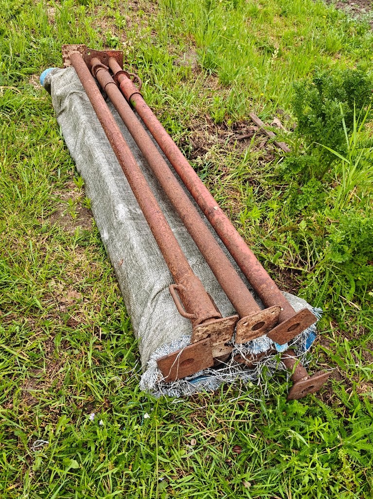 Stippen, bouwstempels, Doe-het-zelf en Bouw, Steigers, Ophalen, Gebruikt, Overige typen, 2 tot 5 meter