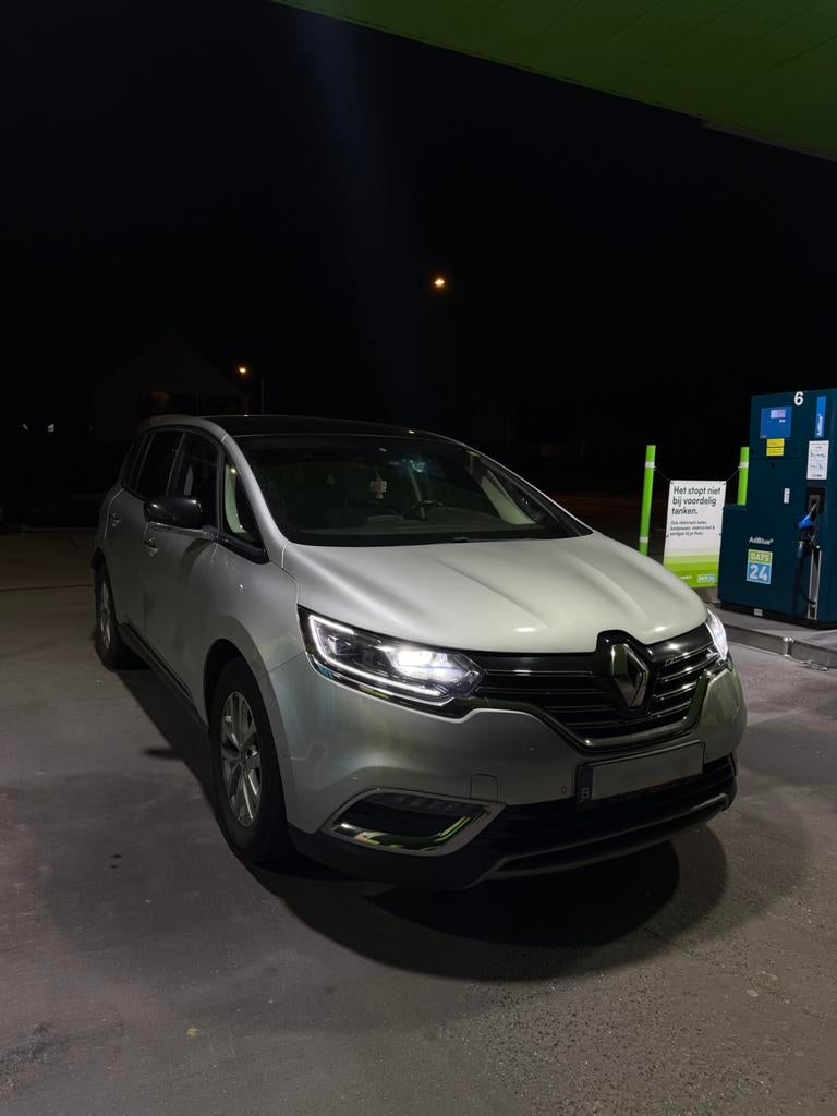 Renault Espace 2016 - 7 zitplaatsen, Auto's, Voorwielaandrijving, Stof, 7 zetels, 5 deurs