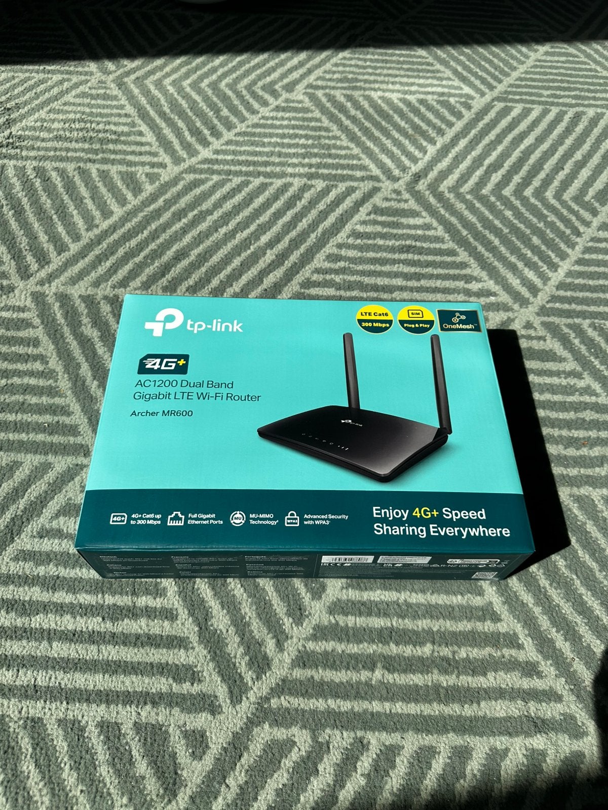 TP-link 4G router Archer MR600, Computers en Software, Ophalen of Verzenden, Zo goed als nieuw, Router