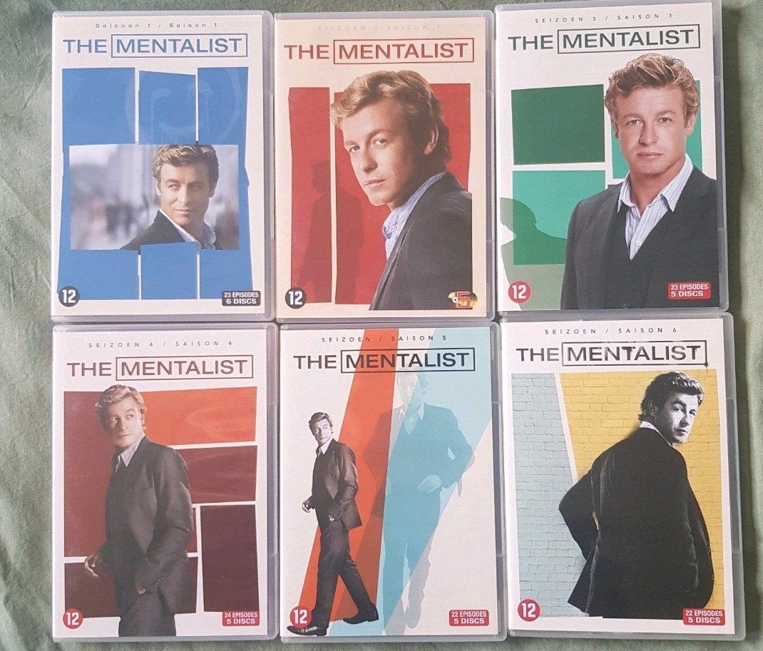 the mentalist, Cd's en Dvd's, Ophalen, Nederlands, Seizoen 1, Nederlands