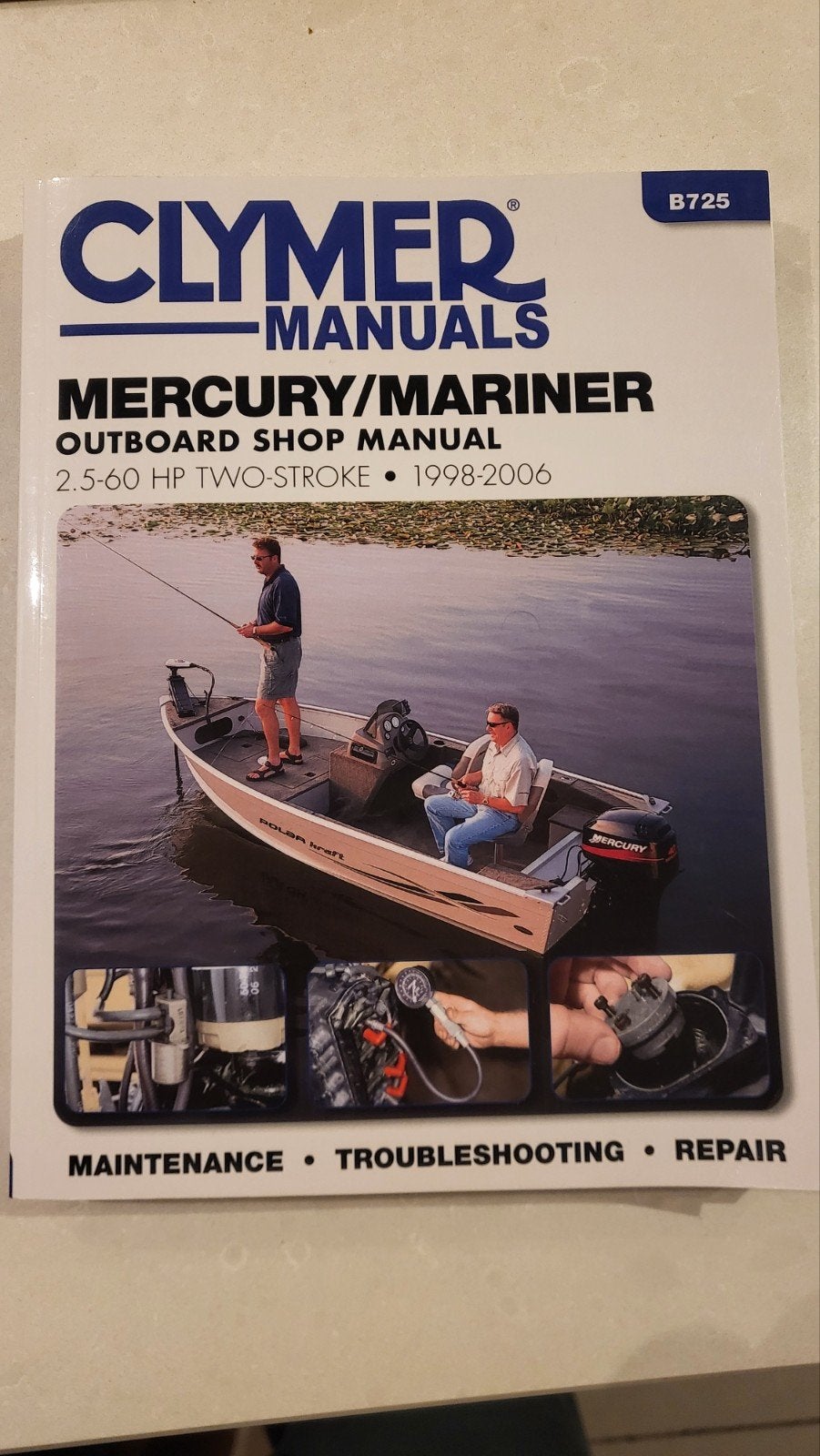 Werkplaatshandboek Mercury 2 Takt, Watersport en Boten, Ophalen, Nieuw, Motor en Techniek
