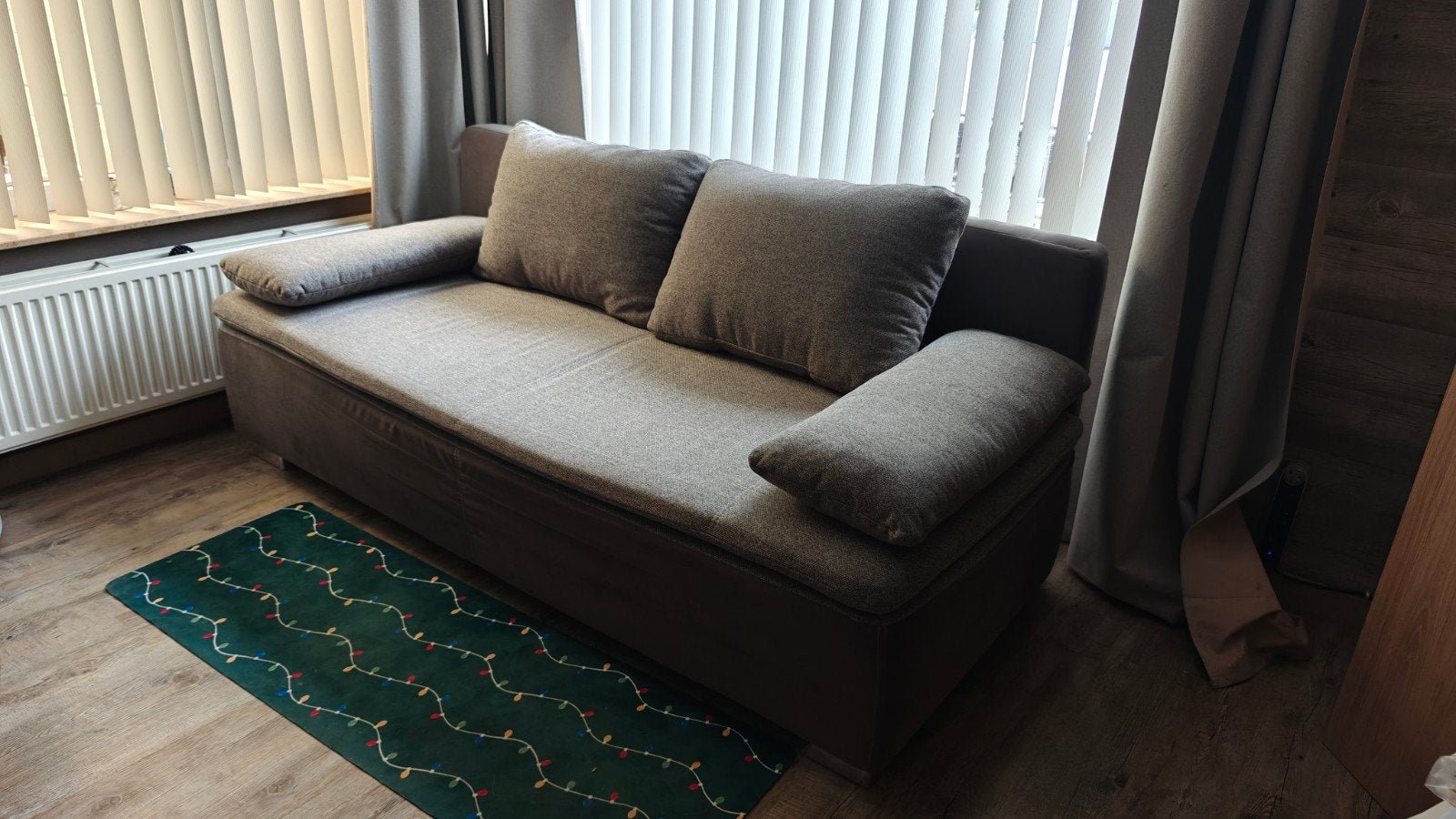 Zetel/bed, Ophalen, Gebruikt, 100 tot 125 cm, Tweepersoons