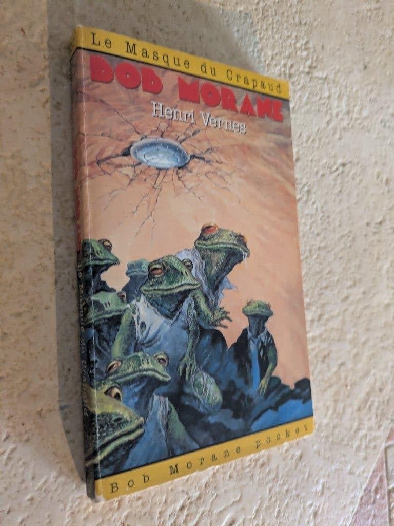 Bob Morane (Le Masque du Crapaud)., Livres, Envoi, Comme neuf, Bob Morane.