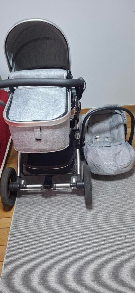 Buggy Mio-amore 3 in 1, Gebruikt, Met autostoeltje, Ophalen, Kinderwagen