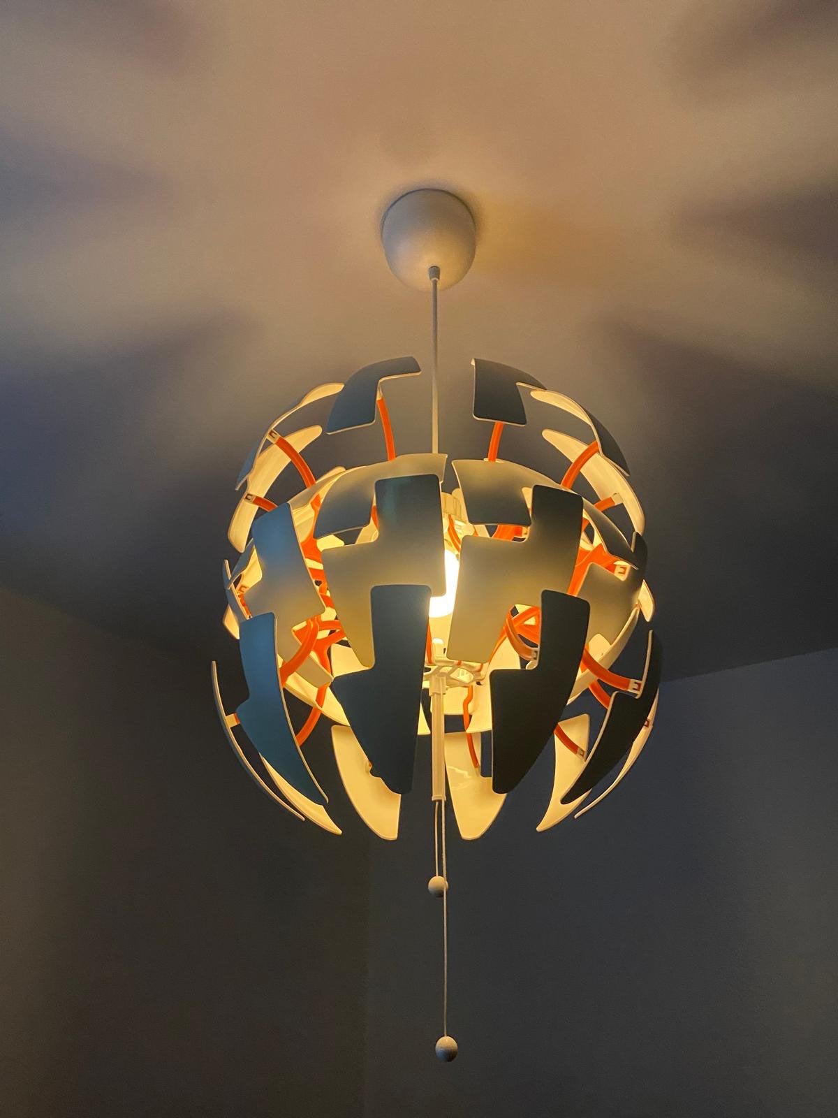Hanglamp modern, Comme neuf, Synthétique, Enlèvement, E27 (grand)