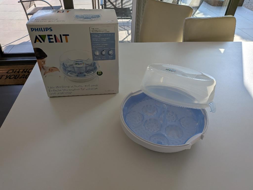 Philips Avent flessen sterilisator voor microgolf, Enlèvement ou Envoi, Comme neuf, Stérilisateur