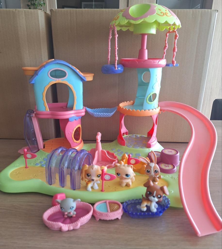 Littlest pet shop speeltuin, Ophalen