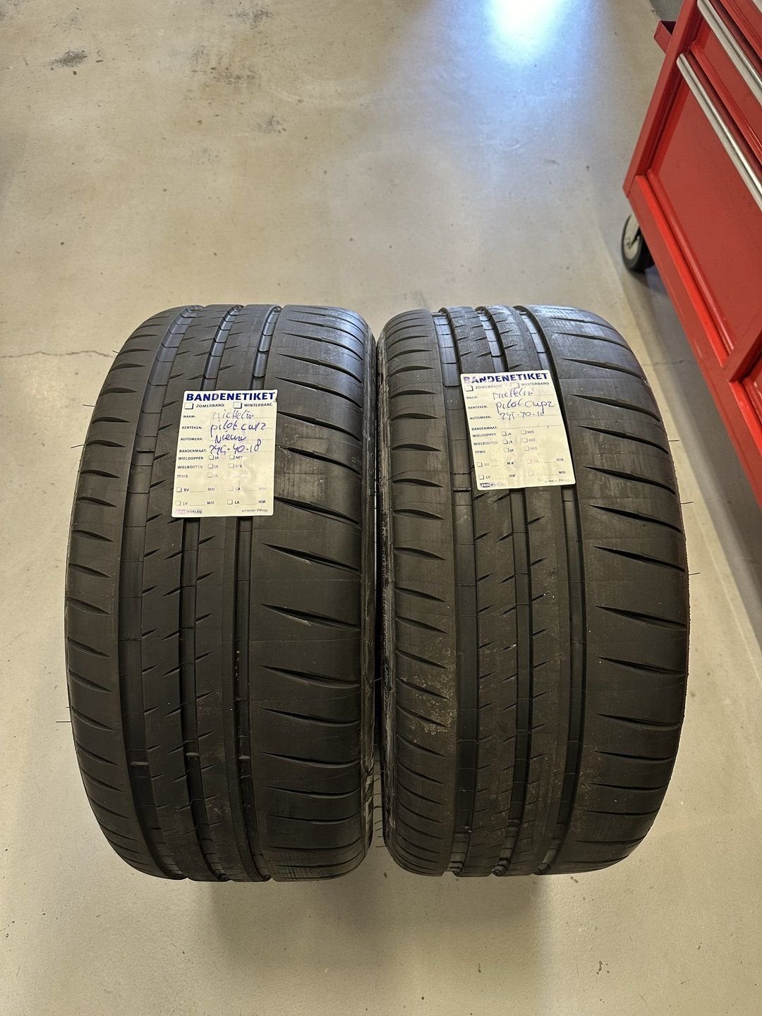 245-40-18 Michelin Pilot Sport Cup 2 Connect NIEUW SEMI SLIC, 18 inch, -, -, Banden en Velgen