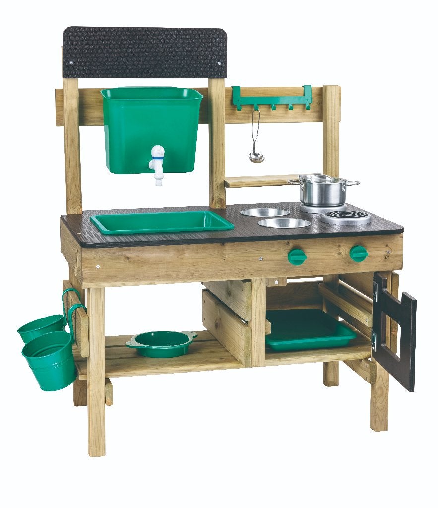 Houten buitenspeelkeuken Hape, Kinderen en Baby's, Ophalen of Verzenden, Nieuw