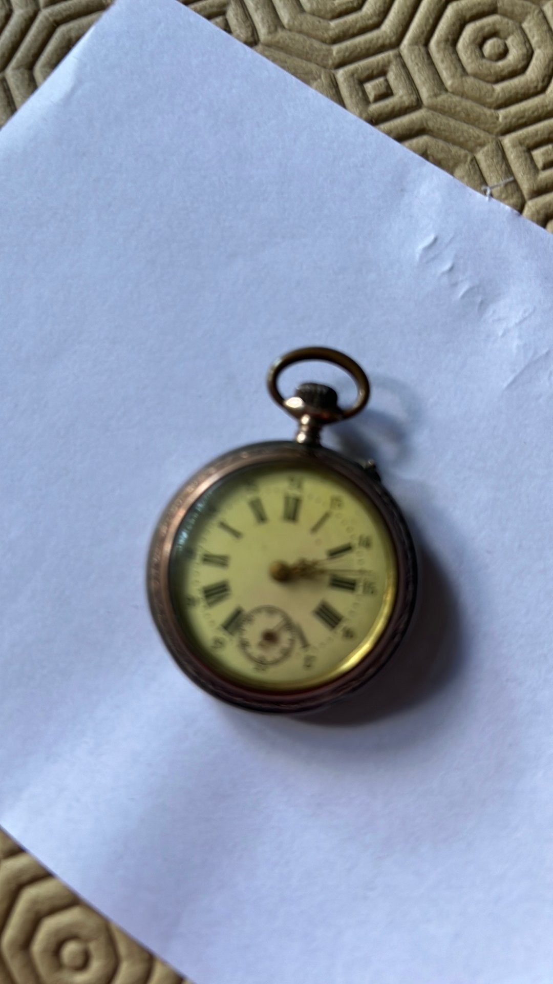 Montre à gousset or et argent ?, Ophalen, Zilver