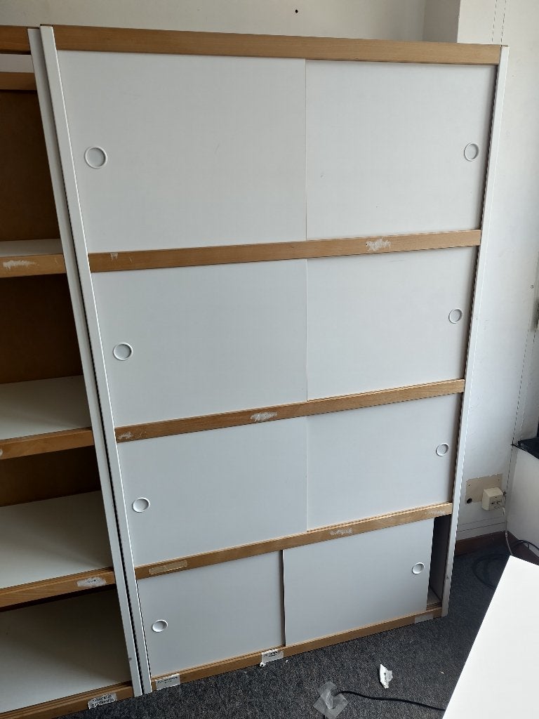meuble Kewlox blanc 100x42x168, Maison & Meubles, Enlèvement, Utilisé