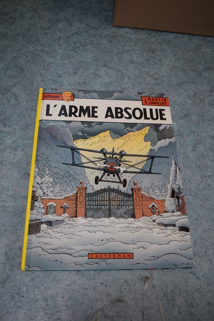 BD Lefranc bande dessinées l'arme absolue 1982, Enlèvement ou Envoi, Comme neuf
