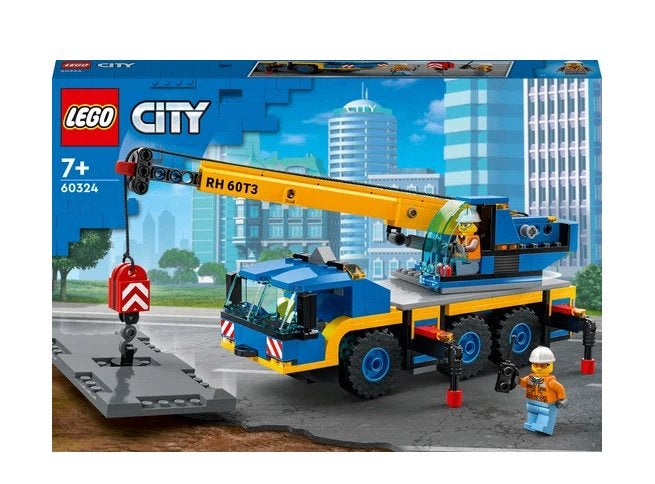 LEGO City Vehicles 60324 Mobile Crane, City, Lego, Nieuw, Ophalen of Verzenden