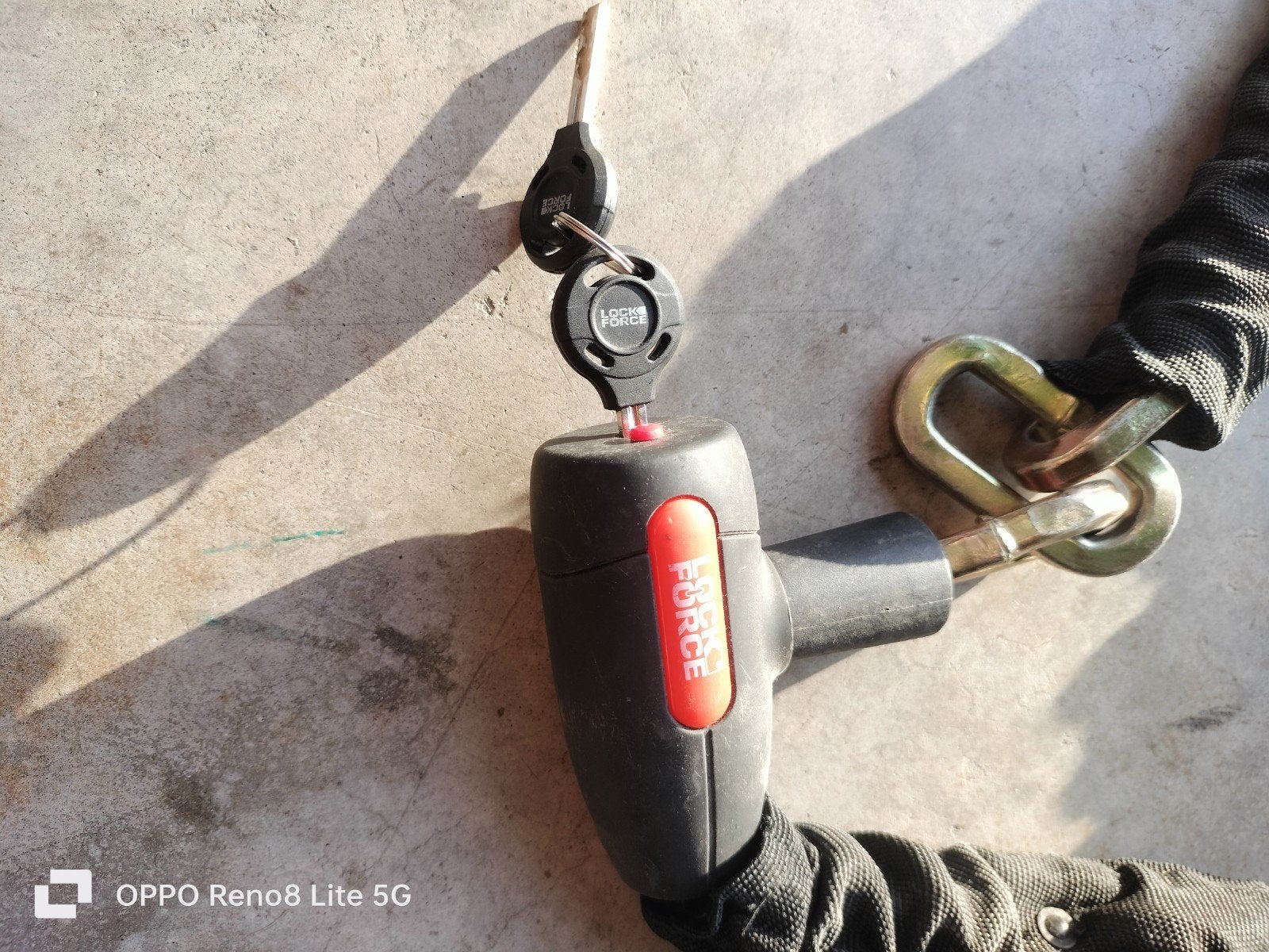 antivol lockforce 1.60m, Motos, Enlèvement