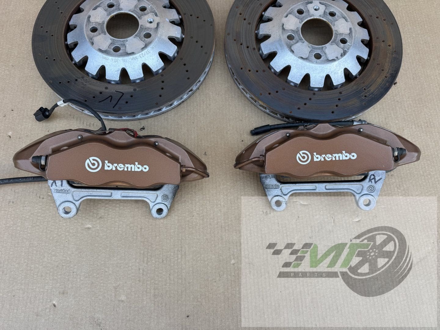 Vw Audi SEAT Caddy Golf A3 BREMBO PERFORMANCE remmen 370mm, Auto-onderdelen, Gebruikt, - Autovía A-2, Km 585 08760 Martorell  Espana