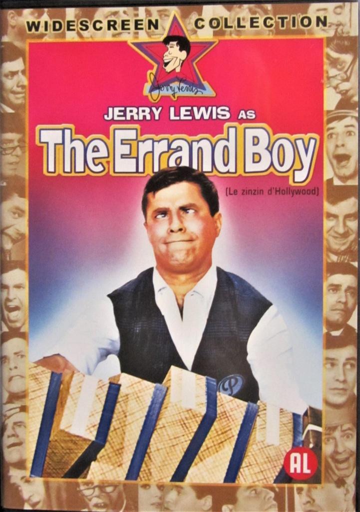 DVD KOMISCHE KOMEDIE- THE ERRAND BOY (JERRY LEWIS), (1961), Cd's en Dvd's, Alle leeftijden, Ophalen of Verzenden, Zo goed als nieuw