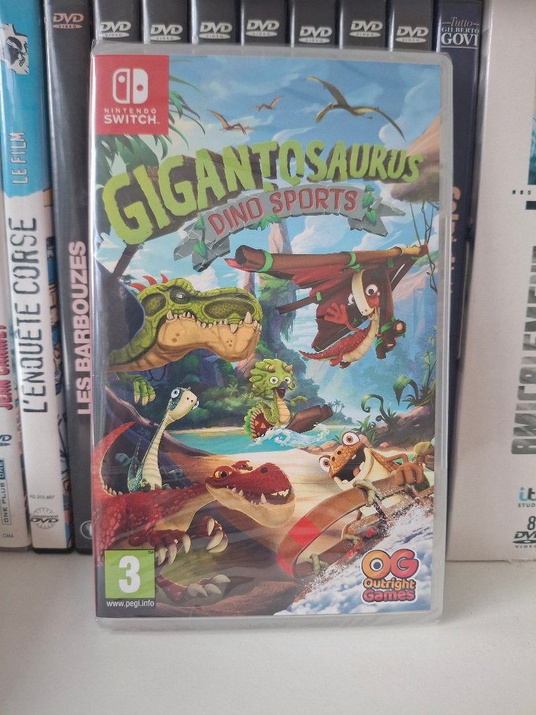 Jeu switch gigantosaurus dinosport, Enlèvement ou Envoi, Neuf