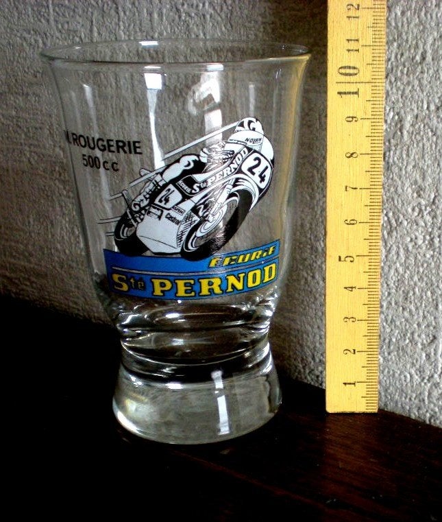 Pernod Marc Rougerie, Ophalen of Verzenden, Zo goed als nieuw, Borrel- of Shotglas