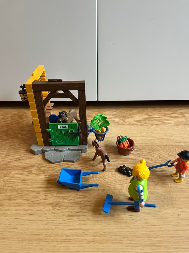 Playmobil ponyranche, Ophalen of Verzenden, Zo goed als nieuw, Los Playmobil