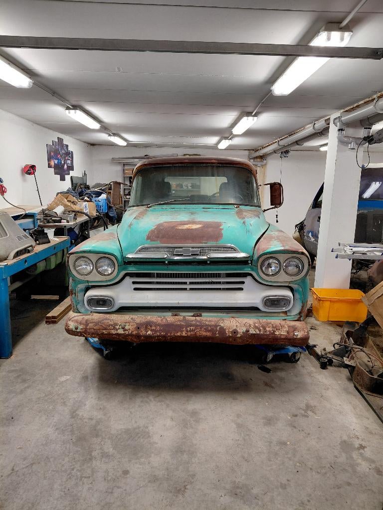 Chevrolet apache 1958, Auto's, Chevrolet, Handgeschakeld, Particulier, Te koop