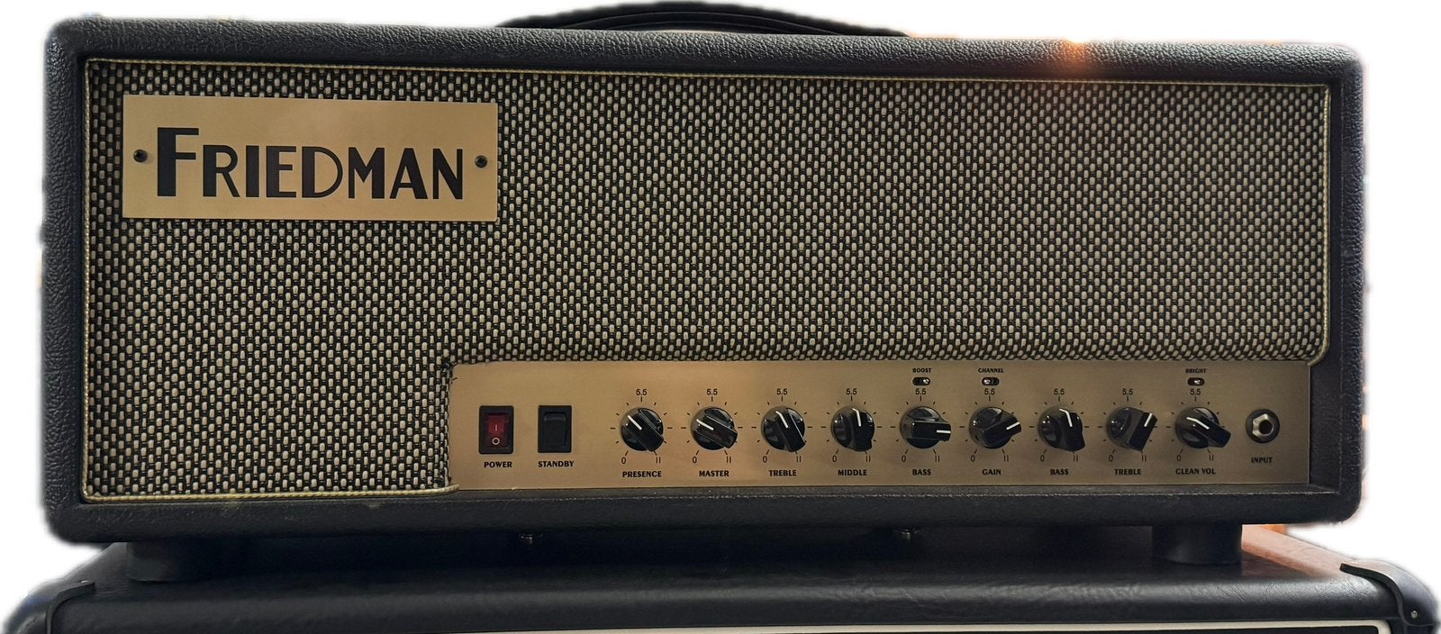 Friedman Runt 50 Head + Cover, Musique & Instruments, Amplis | Basse & Guitare, Enlèvement, Utilisé, Guitare, 50 à 100 watts