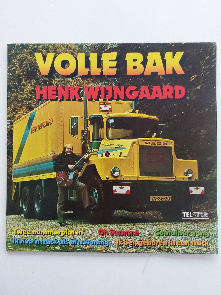 Henk Wijngaard - Volle Bak (1980), CD & DVD, Vinyles | Néerlandophone, Avec pochette intérieure, Enlèvement ou Envoi