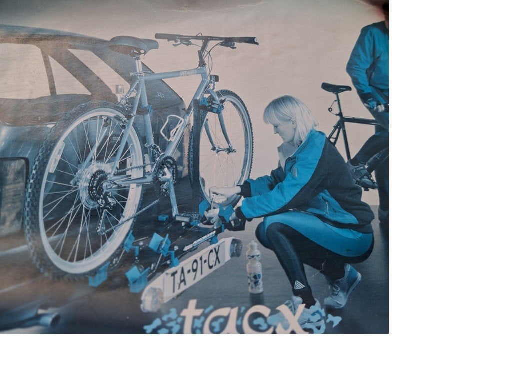 Fietsdrager TACX, Autos : Divers, Enlèvement, 2 vélos, Utilisé