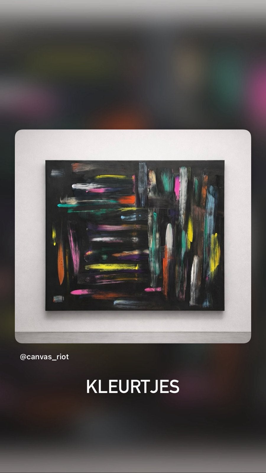 Moder art 50x 60, Enlèvement